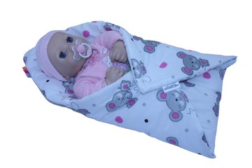 UBRANKO DLA LALKI BOBAS 45CM