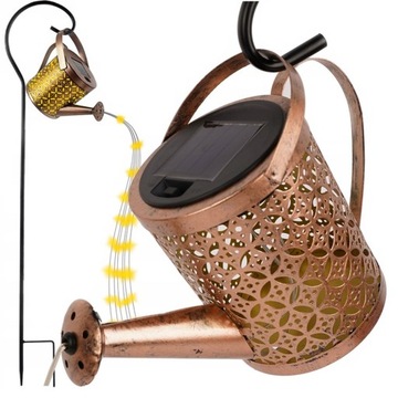 LAMPA SOLARNA KONEWKA 80CM SOLAR LAMPKA OGRODOWA DO OGRODU WBIJANA