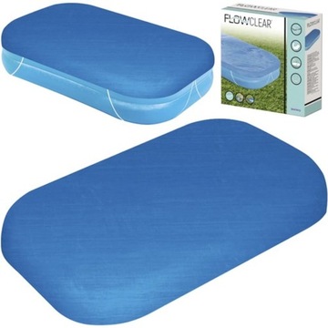 Bestway 58319 POKRYWA FLOWCLEAR DO BASENU 262cm x 175cm x 51cm