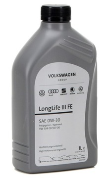 OLEJ VOLKSWAGEN 0W30 LONGLIFE III FE 1L 504/507 VW