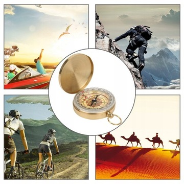 ТУРИСТИЧЕСКИЙ КОМПАС КАРМАННЫЙ КОМПАС, МЕДЬ