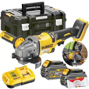 DeWALT DCG414N SZLIFIERKA KĄTOWA XR 54V 125MM + 2x6AH