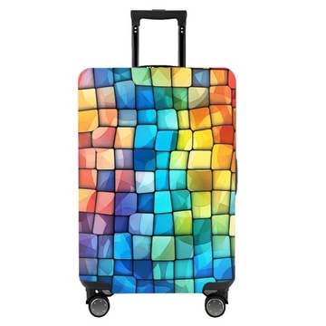 Pokrowiec Na Walizkę Podróżną Ochronny Etui Rozmiar M Bagaż 63x42x26cm