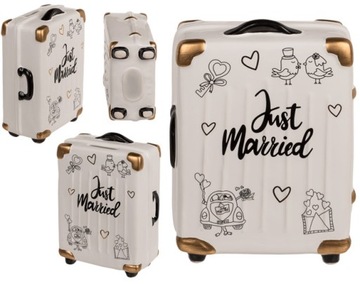 КОПИЛКА JUST MARRIED Чемодан свадьба свадьба v.2