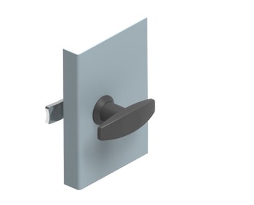 Замок на четверть оборота с Т-образной ручкой