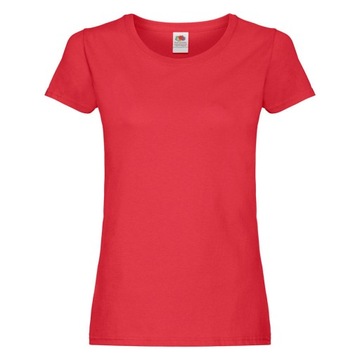 Koszulka damska T-shirt ORIGINAL czerwony XL