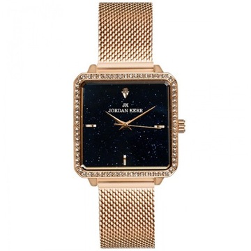 Zegarek damski Jordan Kerr Galaxy różowozłoty BOX