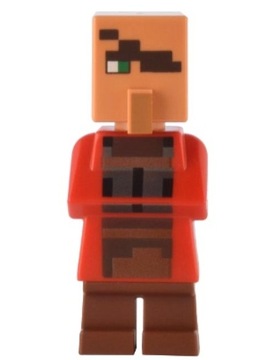 LEGO MINIFIGURKA MINECRAFT OSADNIK KOWAL MIN121