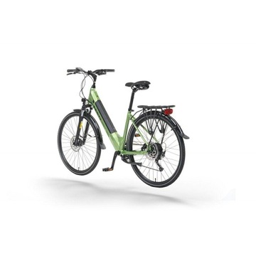 LEVIT MUSCA HD 630 низкий зеленый 18-дюймовый электрический городской велосипед