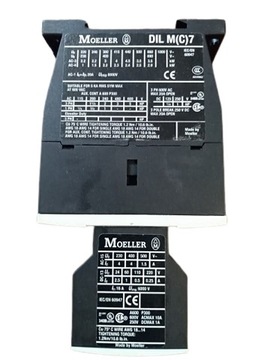 КОНТАКТОР MOELLER DIL M(C)7 DILM7-10 + DIL A-XHI22