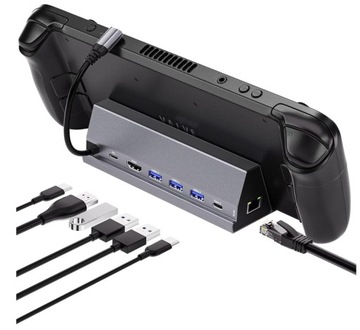 HUB USB-C do Lenovo LEGION GO / ASUS ROG ALLY HDMI 4k 60Hz USB 3.0 PD