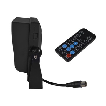 monitor samochodowy lcd 9cali z obsługą 4 kamer i funkcją dvr rejestratora