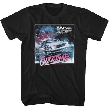 OUTATIME Lightning Storm Back To The Future T-Shirt