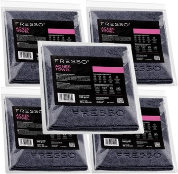 Fresso 5x Agnes Towel Miękka Mikrofibra 40x40 cm