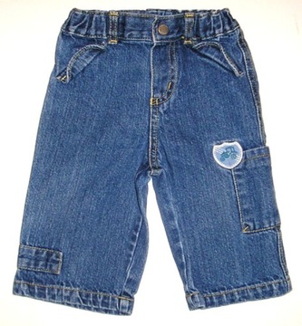 JEANS spodnie JASPER CONRAN r. 68-74/6-9 m-cy
