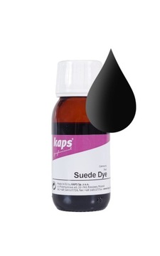 FARBA do ZAMSZU Nubuku Kaps Suede Dye 118-czarny