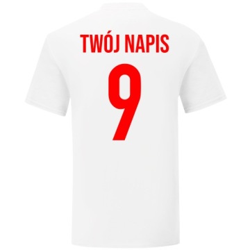 ФУТБОЛКА ПОЛЬШИ НАЦИОНАЛЬНАЯ ФУТБОЛКА ФАНАТЕЛЯ ПОЛЬШИ 128см