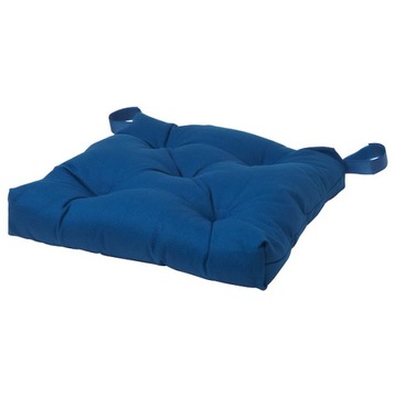 IKEA poduszka MALINDA na KRZESŁO taboret GRANATOWY