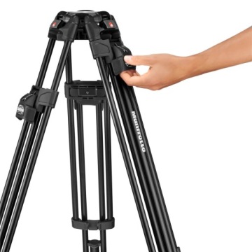 Видеокомплект Manfrotto 645 Alu Fast Twin, 504X