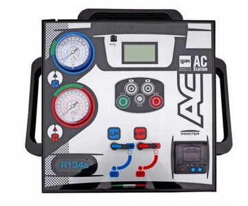 СТАНЦИЯ КОНДИЦИОНЕРА ВОЗДУХА GRUBBER R134A/1234YF ВНЕДОРОЖЬЕ