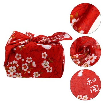 CHUSTECZKA FUROSHIKI BENTO TORBA MAPA JAPOŃSKA