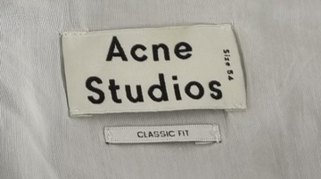 Acne Studios Granatowa Dżinsowa Koszula XL