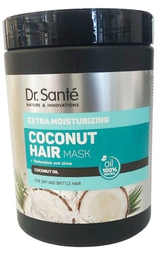 DR SANTE COCONUT KOKOSOWA MASKA DO WŁOSÓW NAWILŻA REGENERUJE 1000ml