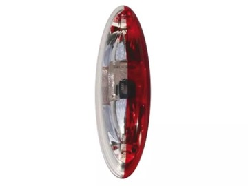 Lampa obrysowa Jokon SPL 2010 biało czerwona 12V