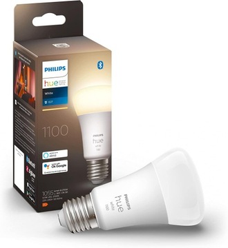 Żarówka Philips HUE White E27 9,5W 2700K SMART
