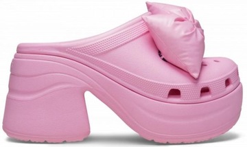 Damskie Buty Chodaki Klapki Platforma Crocs Siren Bow 208547 Clog 39-40