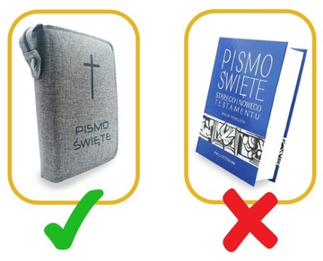Водонепроницаемый чехол для Библии с рыбкой, Saint edition. Пол 19,5см х 12,5см