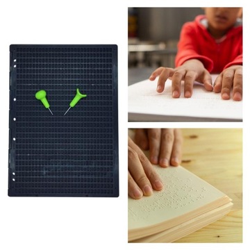 Доска для письма Брайля Портативный стилус для письма