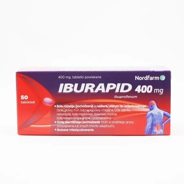 Iburapid 400 mg, 50 tabletek