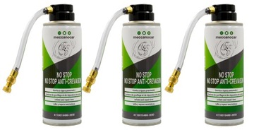 ZESTAW- 3X KOŁO ZAPASOWE W SPRAYU DO NAPRAWY OPON USZCZELNIACZ - MECCANOCAR