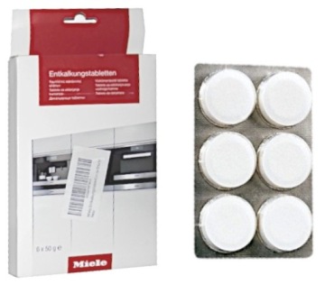 ТАБЛЕТКИ MIELE ДЛЯ МАШИН ОТ НАКИПИ 6 ШТ.