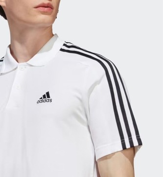 Koszulka męska polo ADIDAS 3S PQ PS M