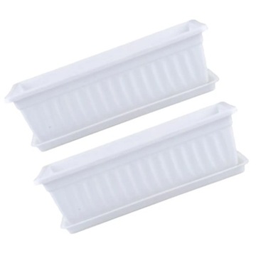 Прямоугольные горшки Уличные растения Балкон