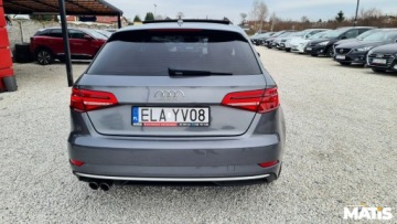 Audi A3 8V 2016 Audi A3 Sportback 2.0Benz Automat Navi climatronic szyberdach 1 rej 2017 b, zdjęcie 33