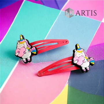 Заколки для волос Единорог детские