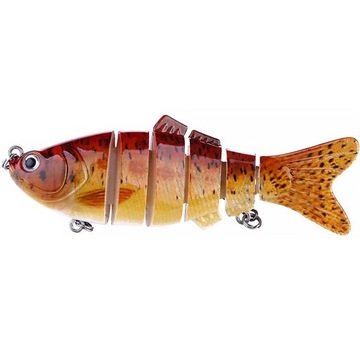 Przynęta ryby twarde Crankbait plastikowe Multi stawy Swimbait powolne zlew
