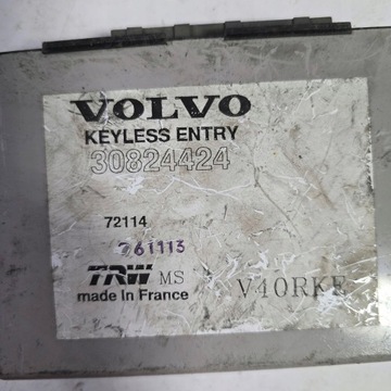ORIGINÁLNÍ ŘÍZENÍ ZÁMKU DO VOLVO S40 V40 – 30824424