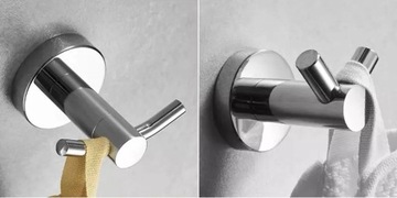 Хромированный крючок для вешалки для полотенец GLOSS