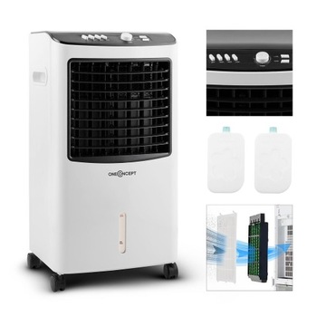 OneConcept wentylator klimatyzator nawilżacz timer