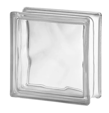 Pustaki szklane luksfery Chmurka bezbarwna 19x19x8
