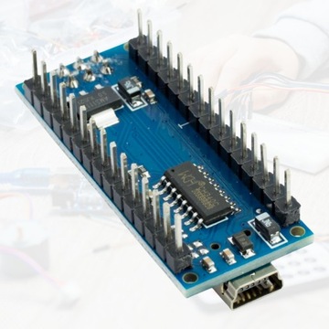 Nano v3, совместимый с Arduino USB MINI — паяный модуль ATMEGA328P 16 МГц CH340