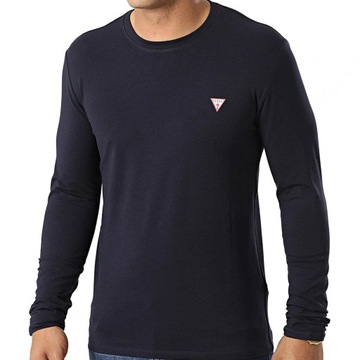 Guess pánske tričko longsleeve tmavomodré M2YI28J1311-G7V2 M