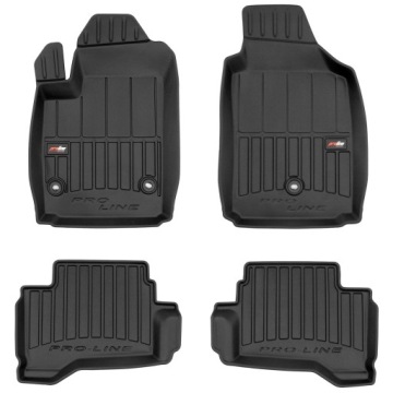 3D gumové koberce Fiat 500 I 2015-2020 elektrické
