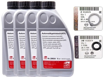 4L OLEJ USZCZELKA SKRZYNIA AUTOMAT OPEL INSIGNIA