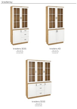 4D комод OKTAWIA *фрезерованные фасады*