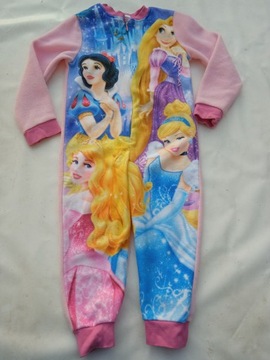110 DISNEY PRINCESS PIŻAMKA BAJKOWY KOMBINEZON ONESIE